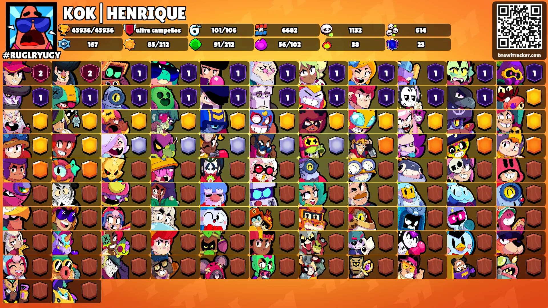 KOK|HENRIQUE's Ranks