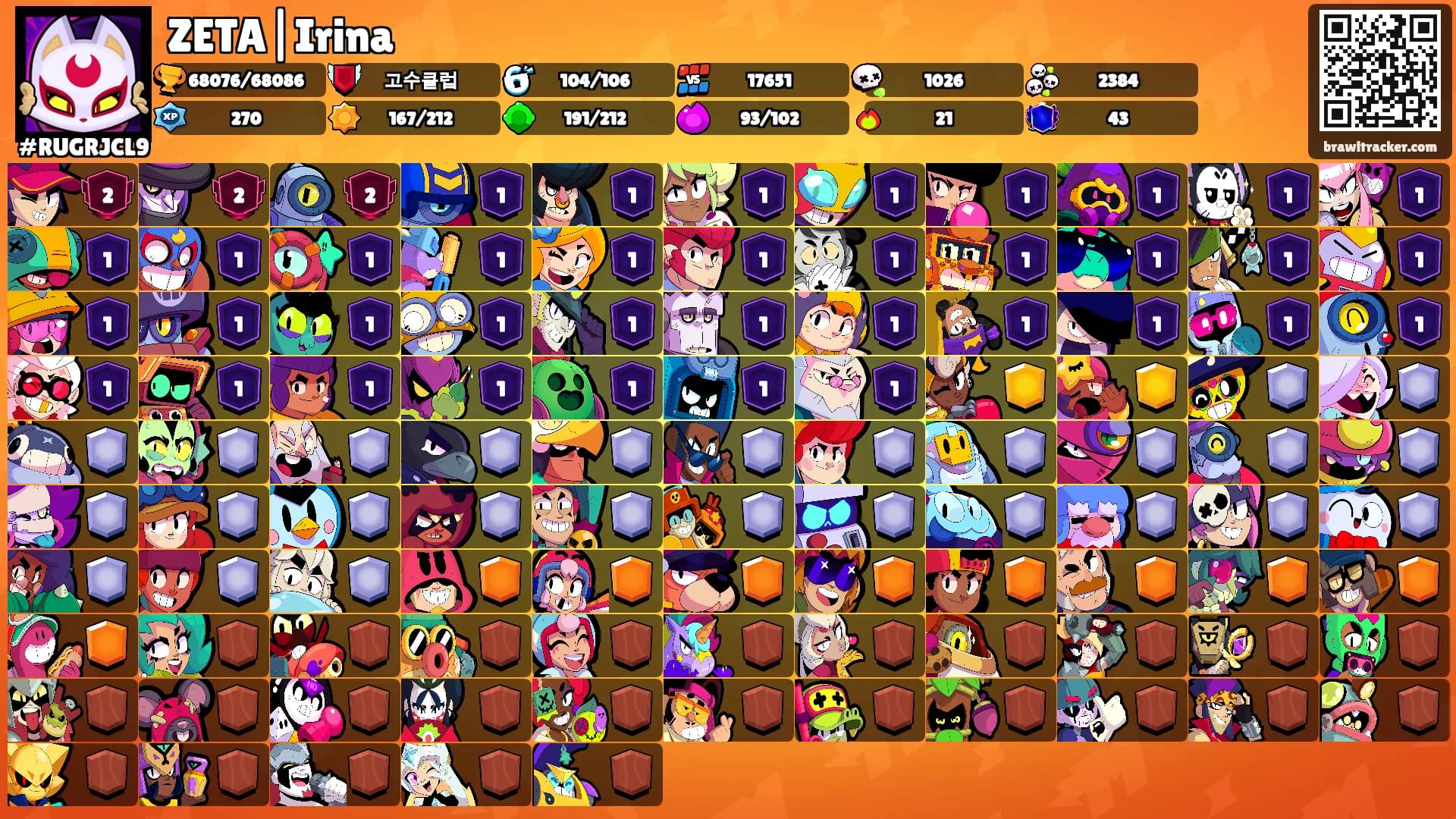 ZETA|Irina's Ranks