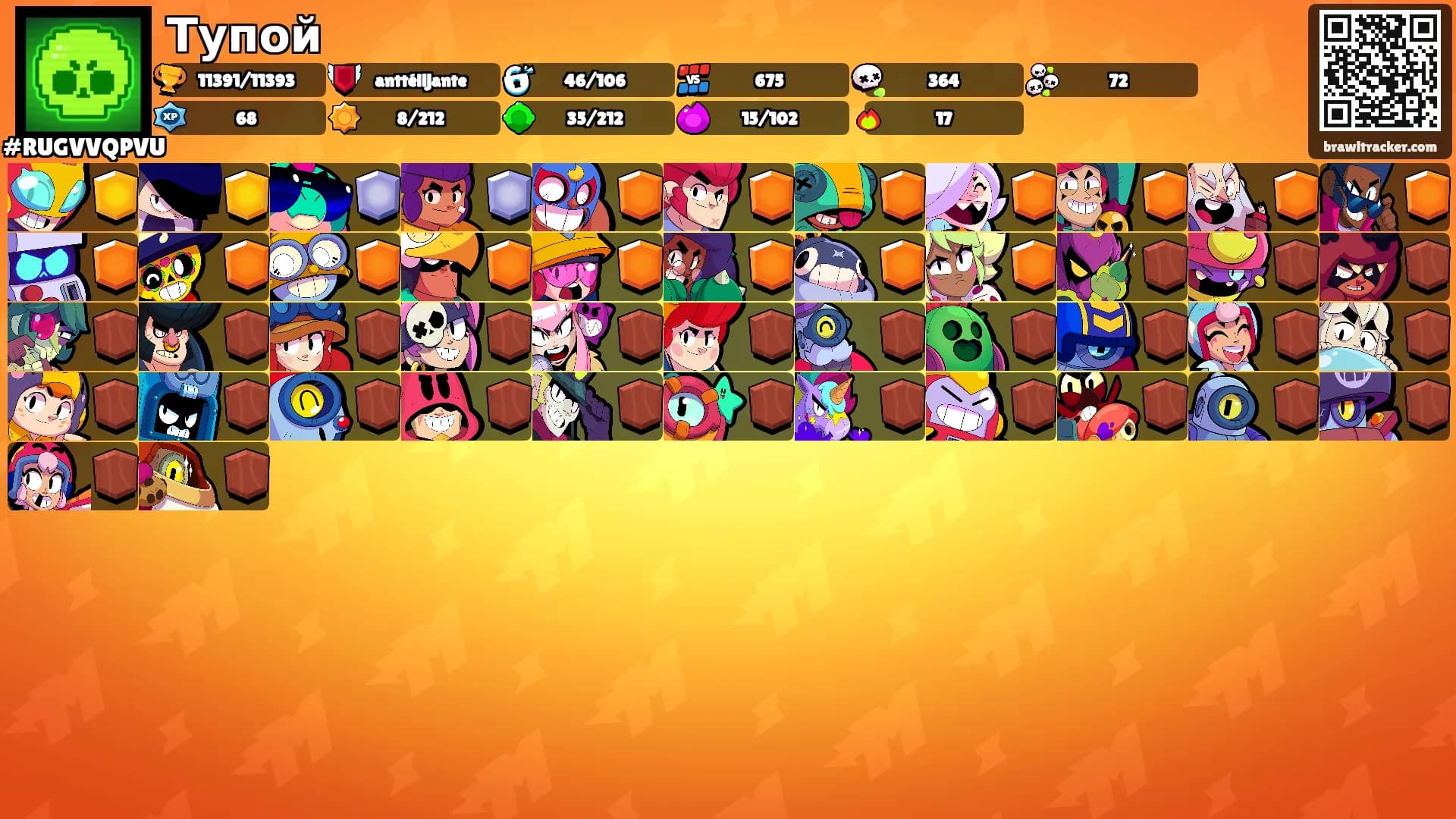 Тупой's Ranks