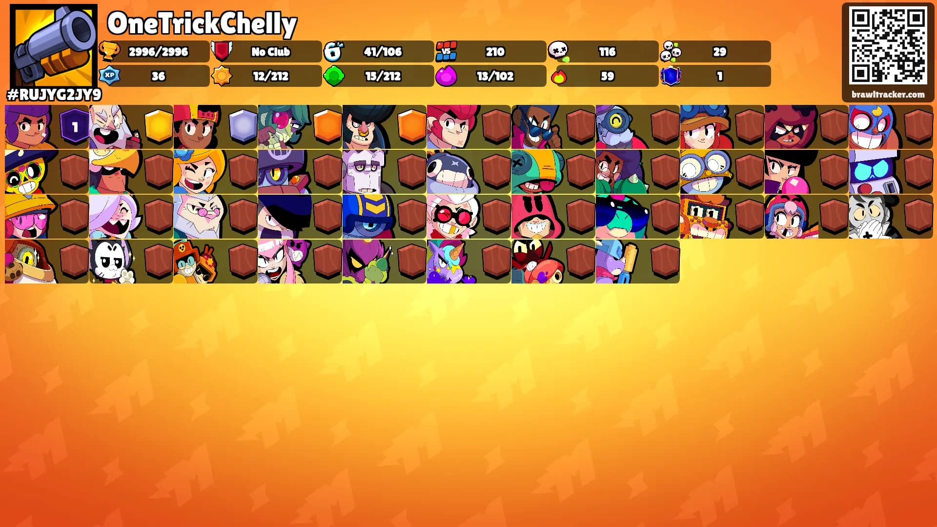 OneTrickChelly's Ranks