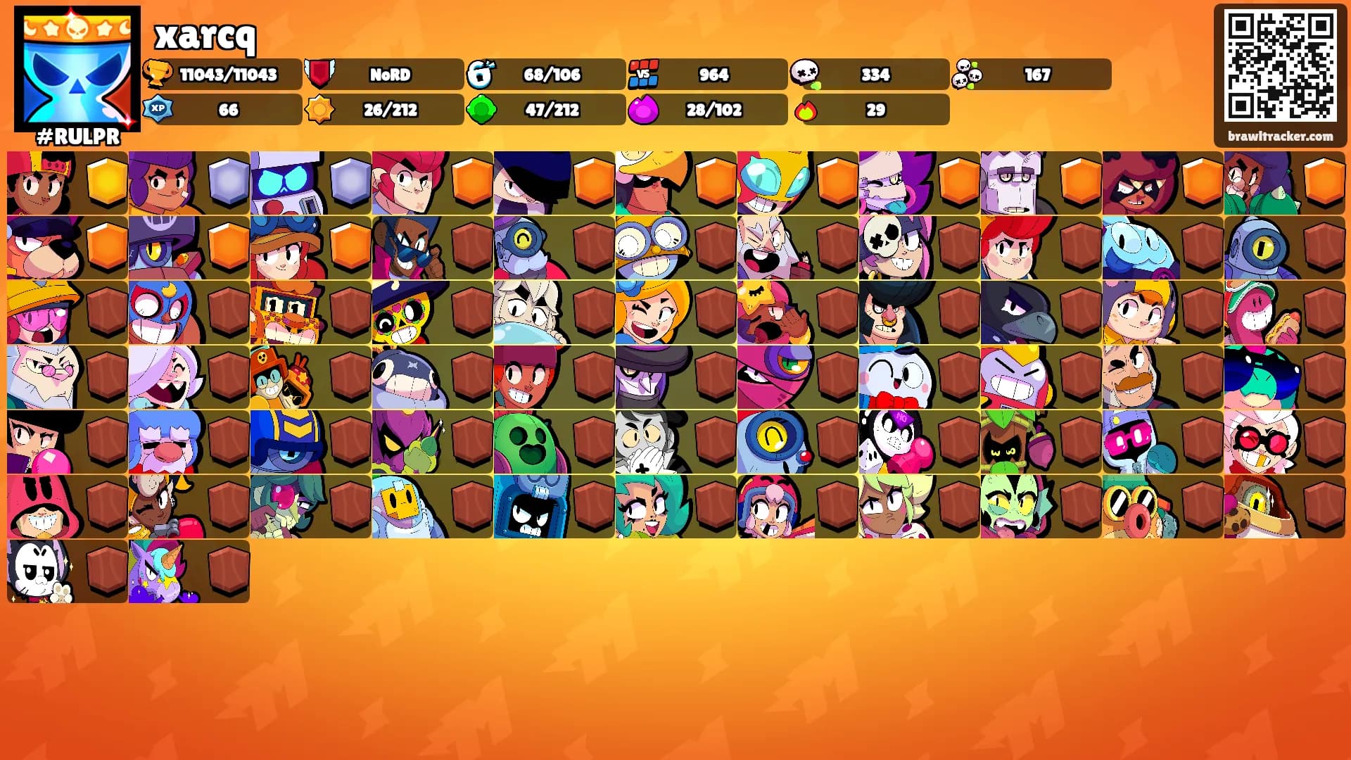 xarcq's Ranks