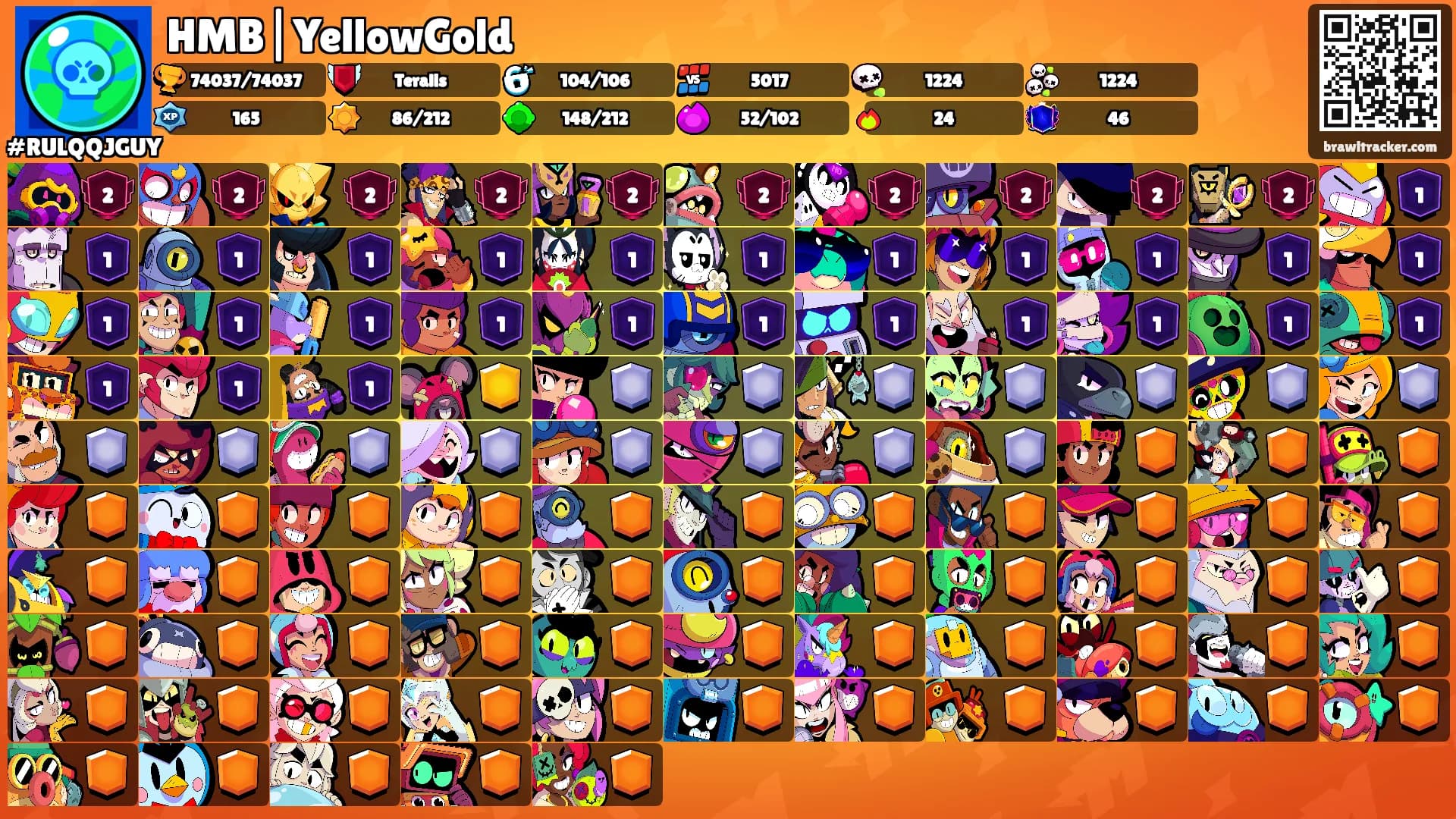 HMB|YellowGold's Ranks
