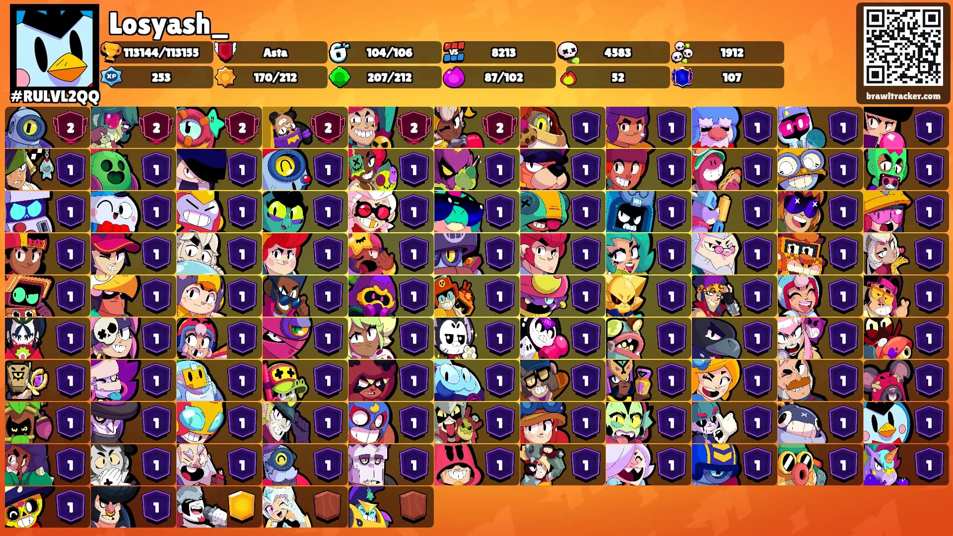 Losyash_'s Ranks