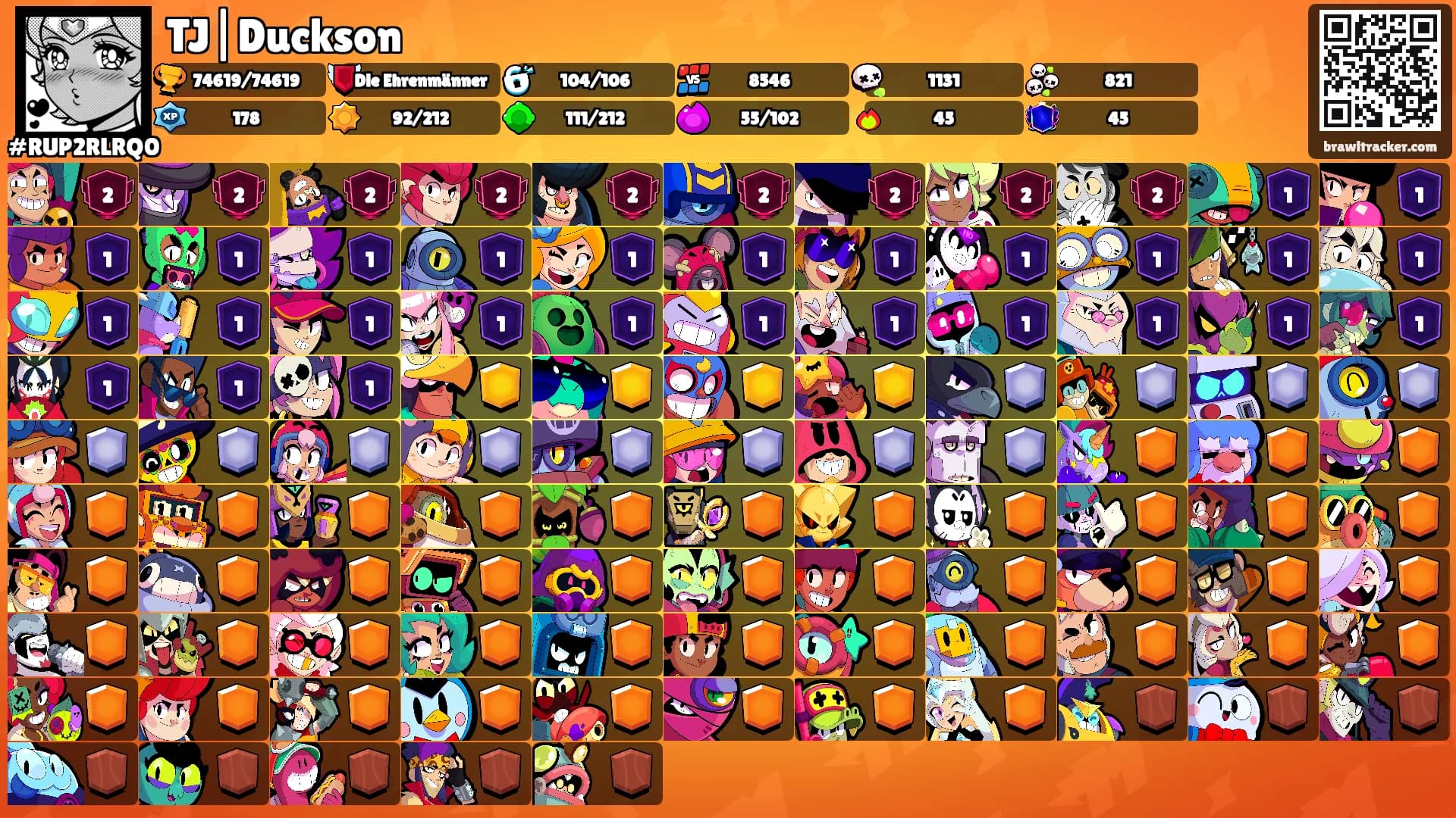 TJ|Duckson's Ranks