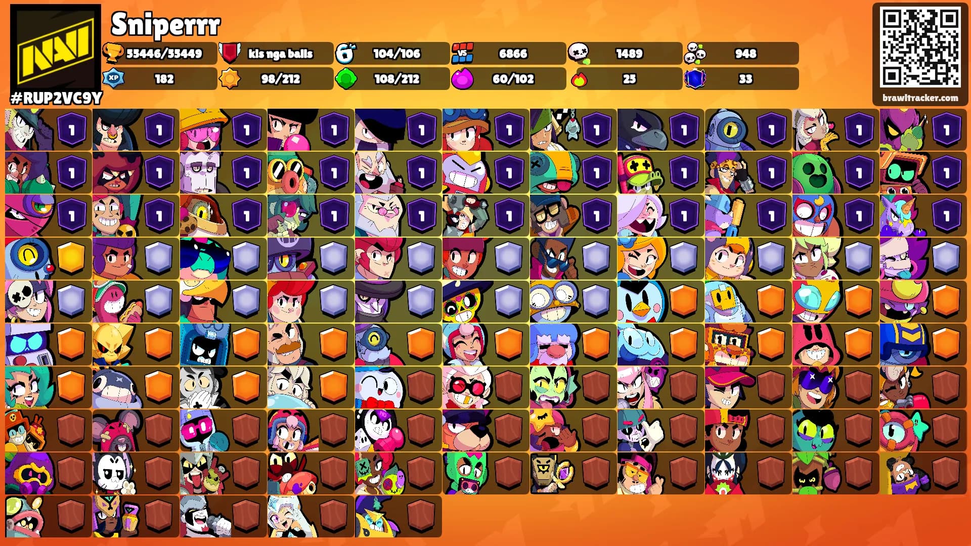 Sniperrr's Ranks