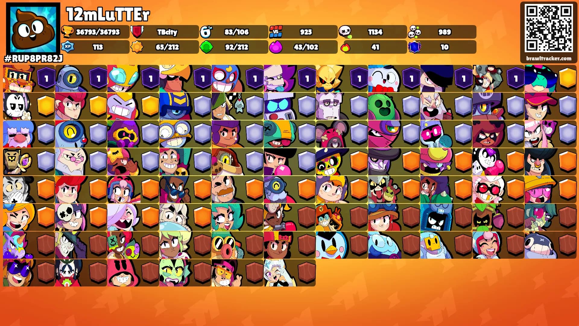 12mLuTTEr's Ranks