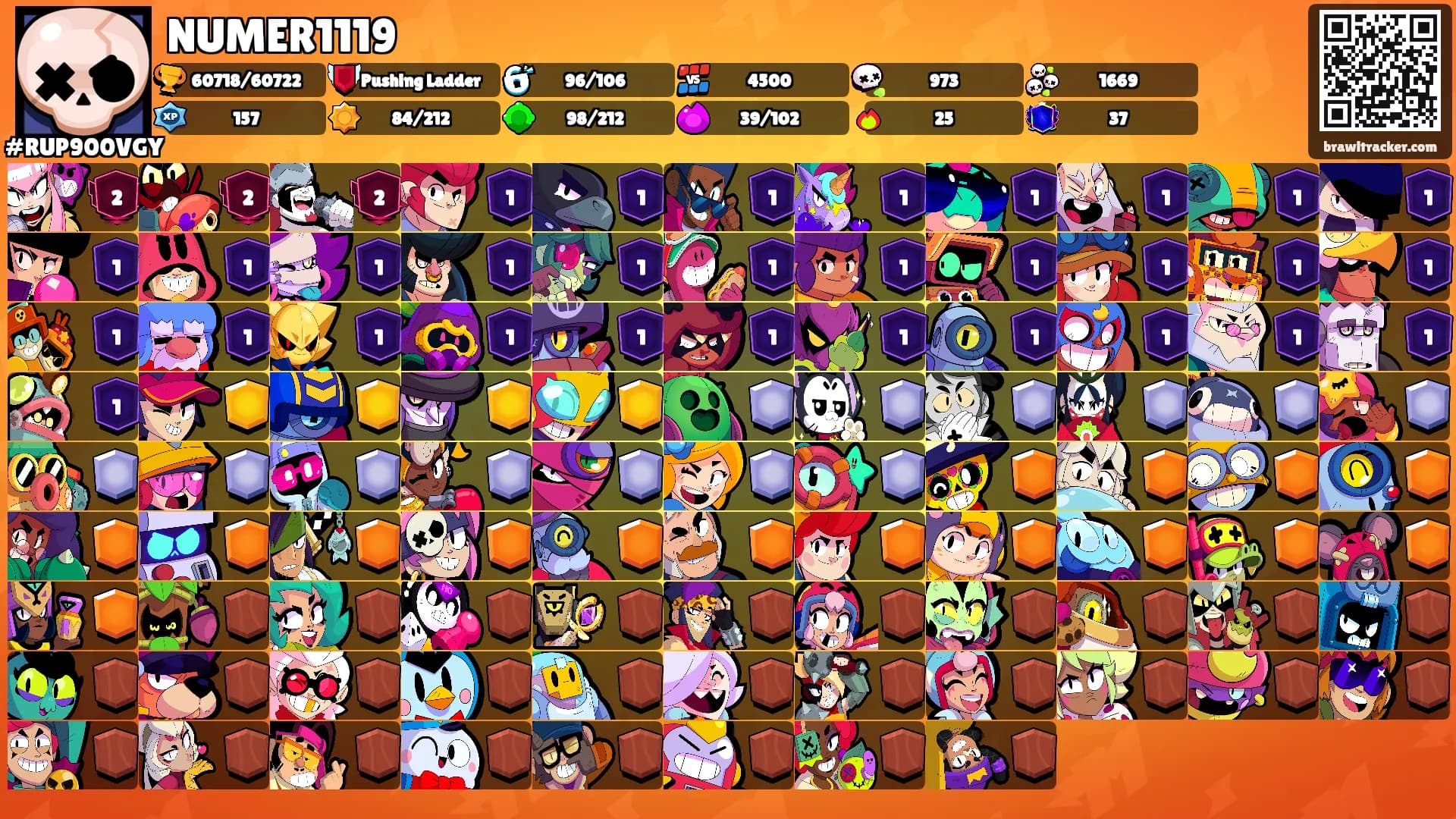 NUMER1119's Ranks