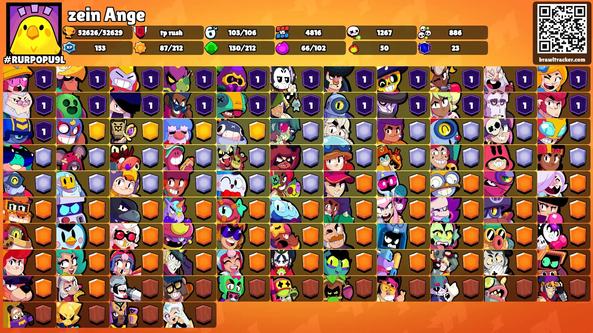 zein Ange's Ranks