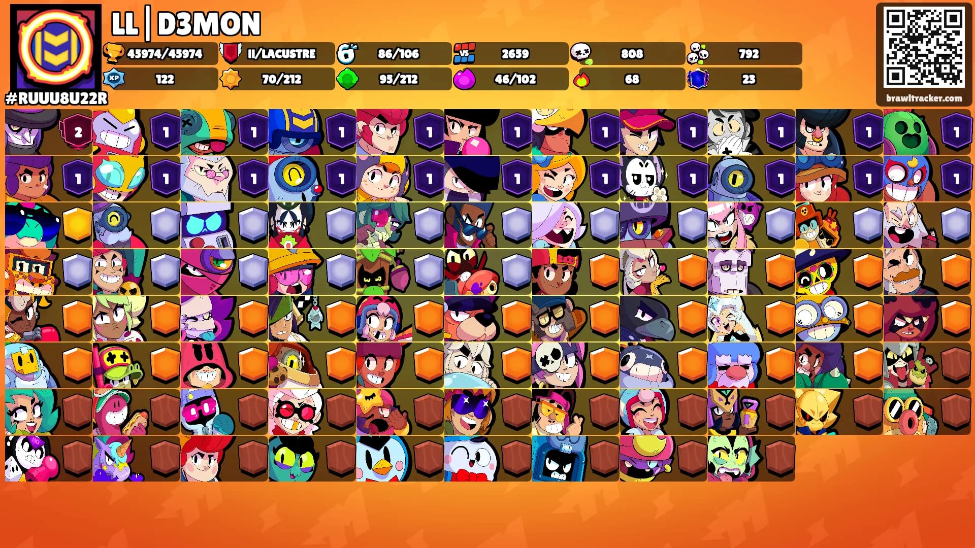 LL|D3MON's Ranks