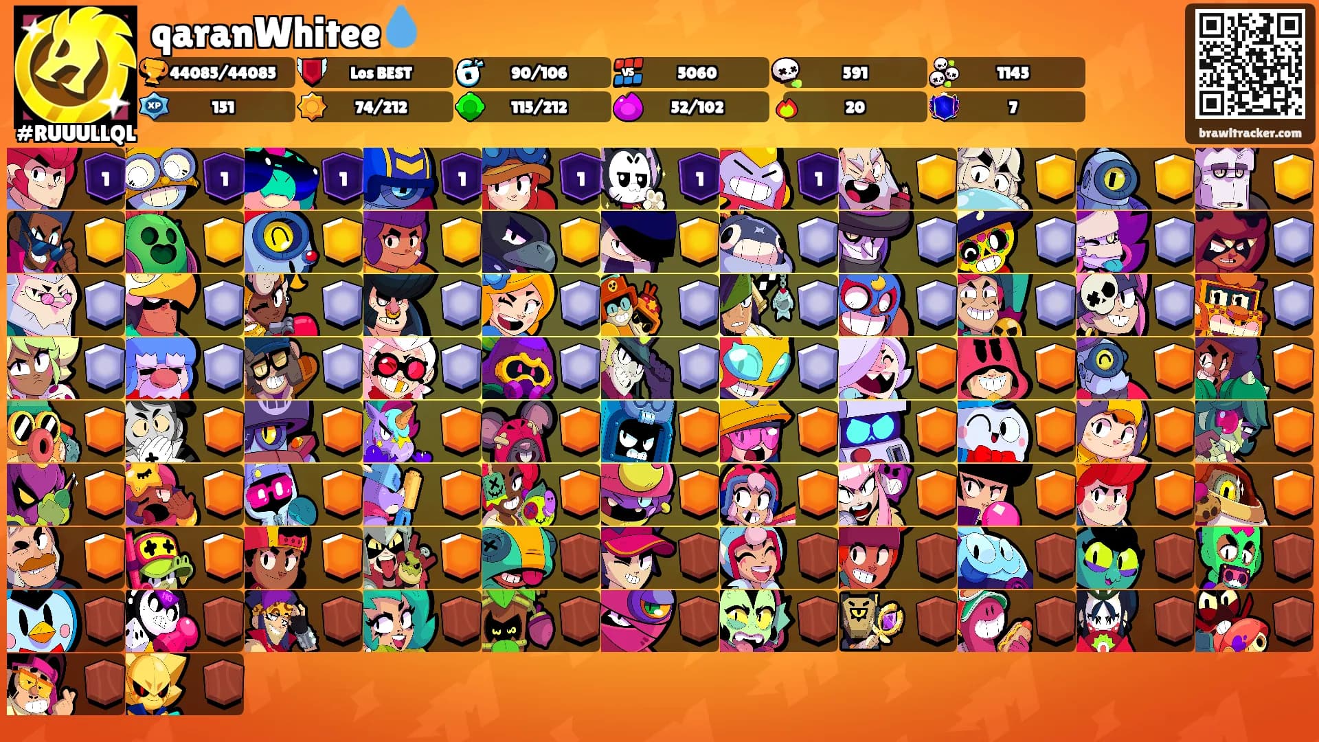 qaranWhitee💧's Ranks