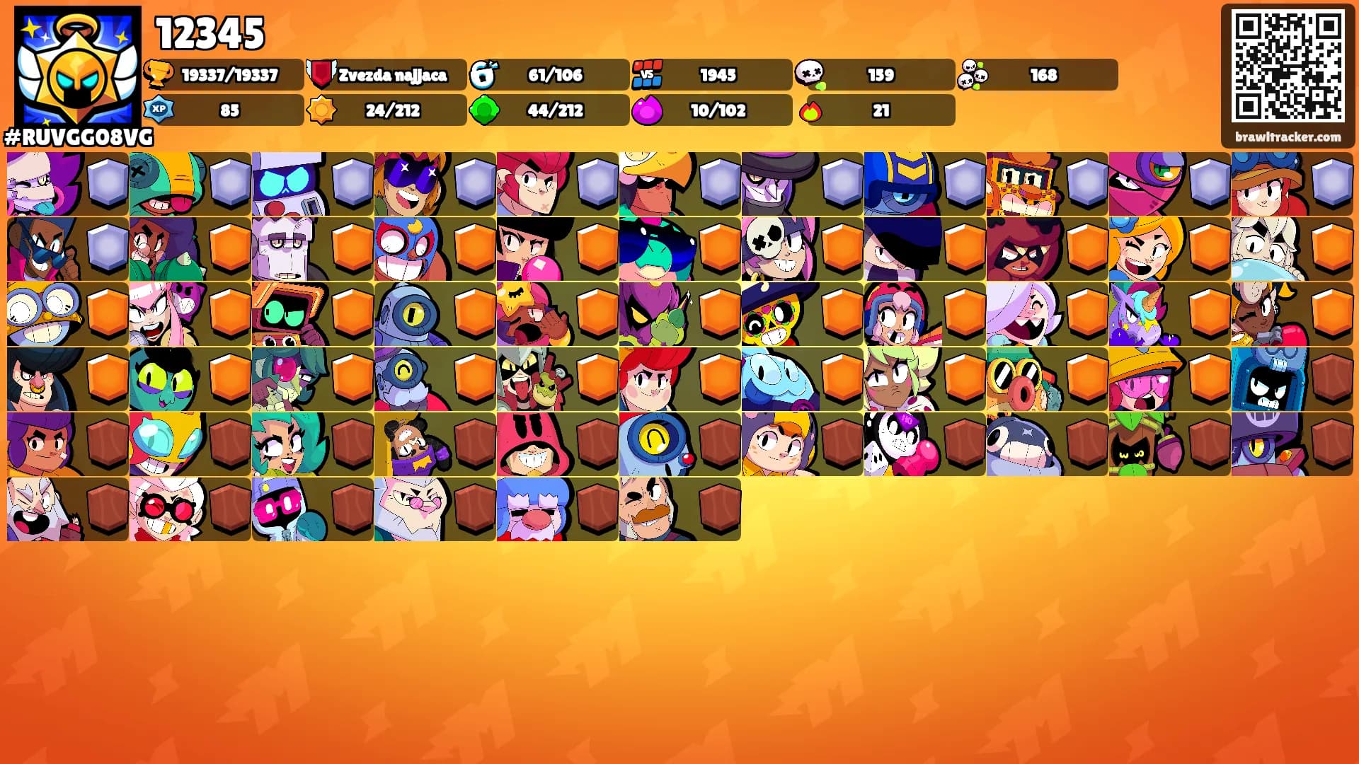 12345's Ranks