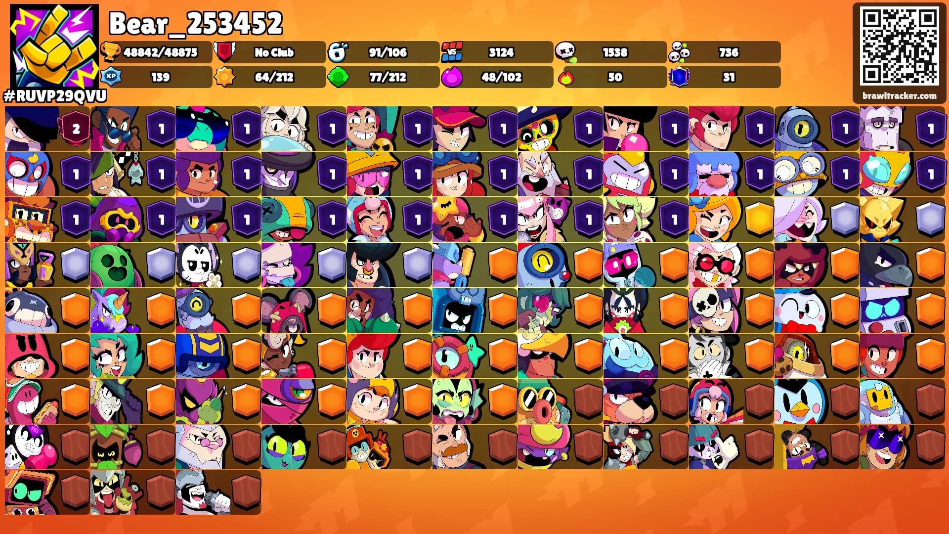 Bear_253452's Ranks