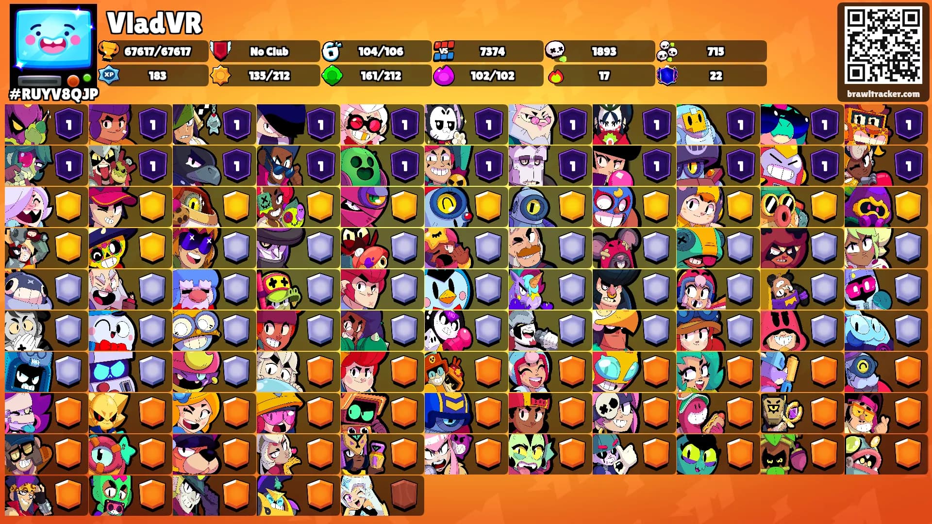 VladVR's Ranks