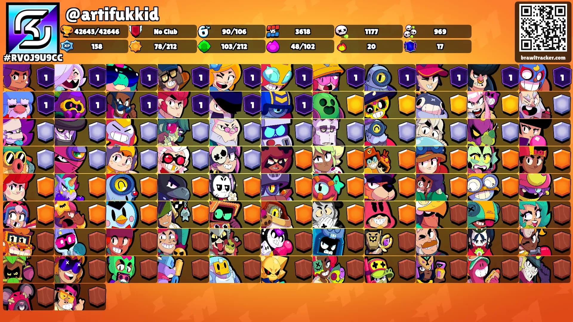 @artifukkid's Ranks