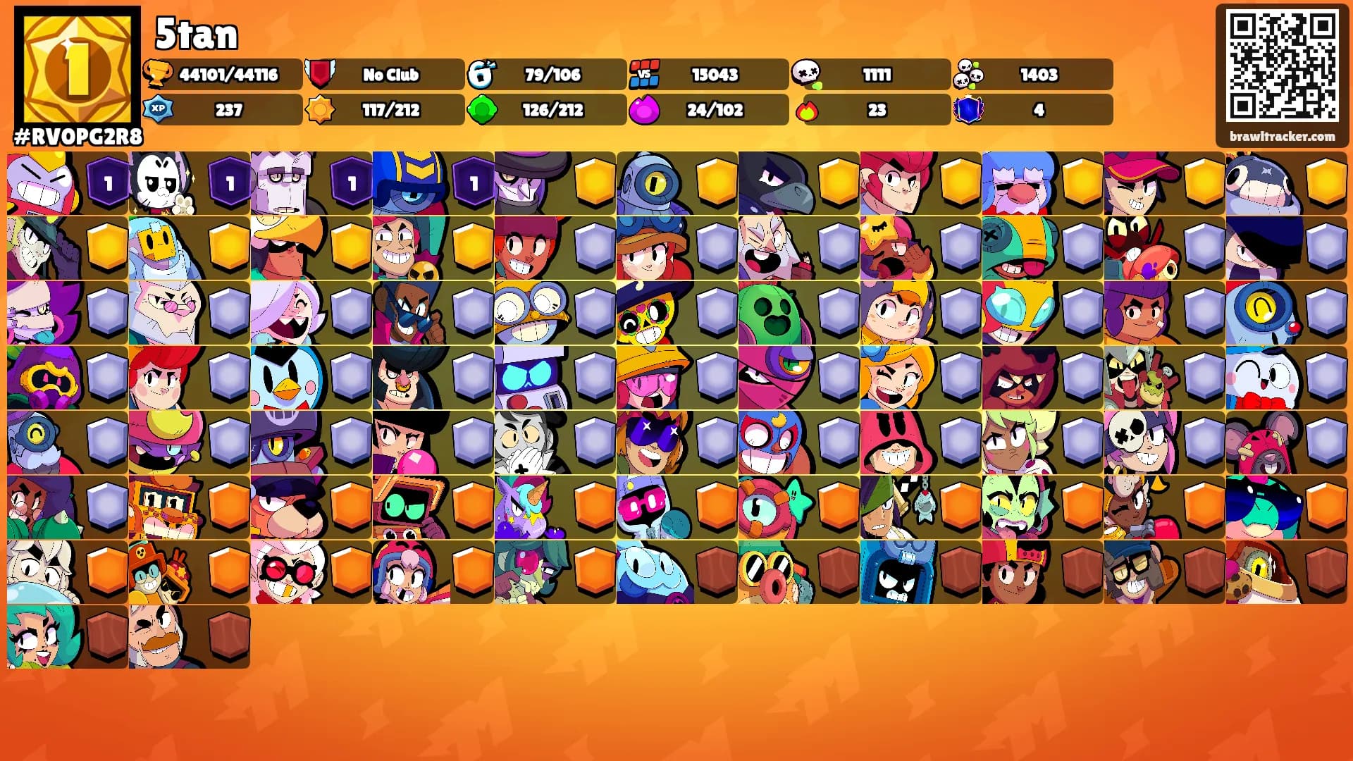 5tan's Ranks