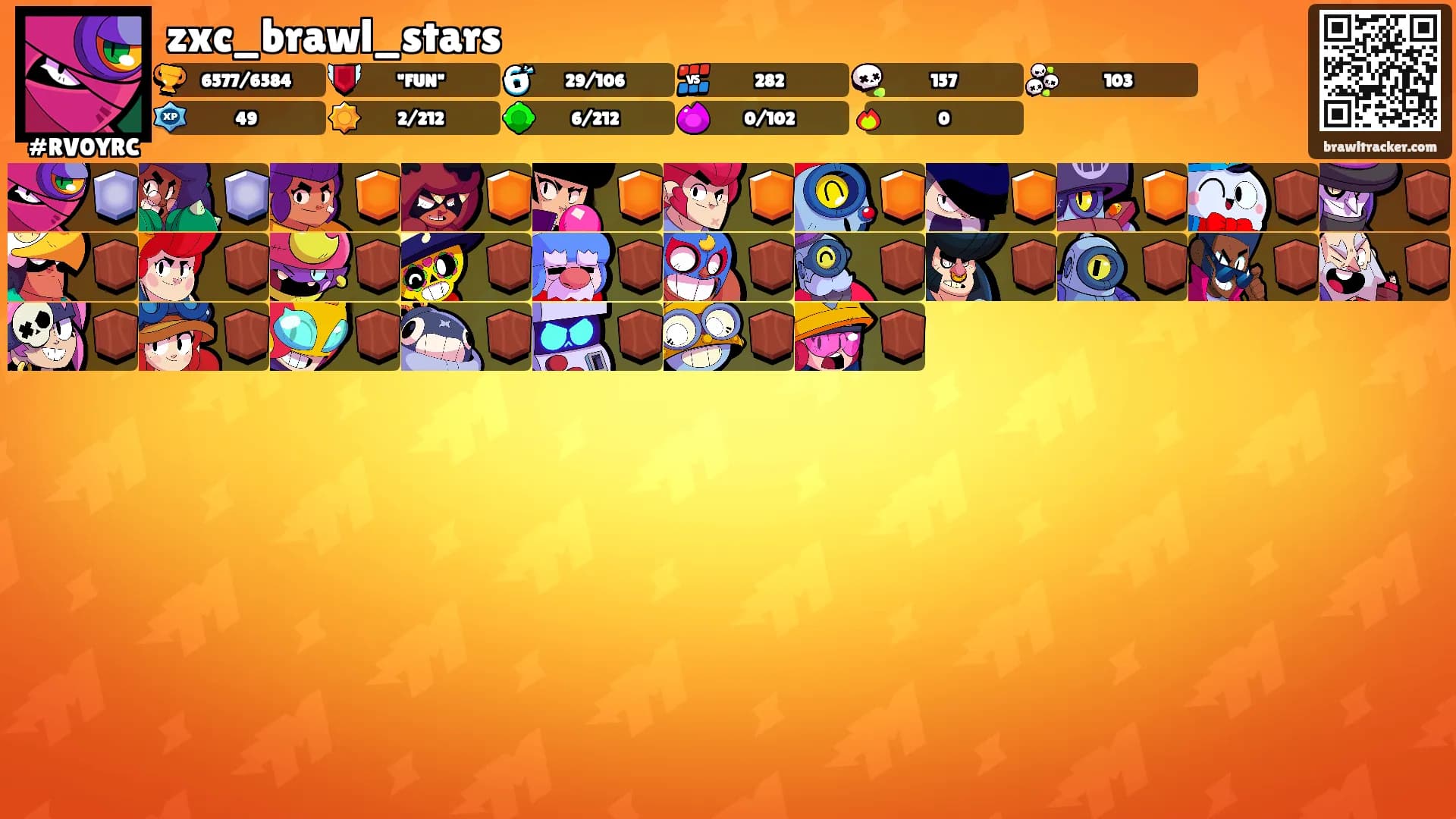 zxc_brawl_stars's Ranks