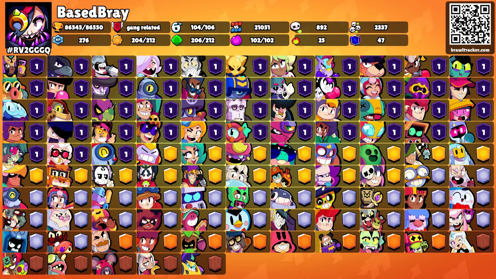 BasedBray's Ranks