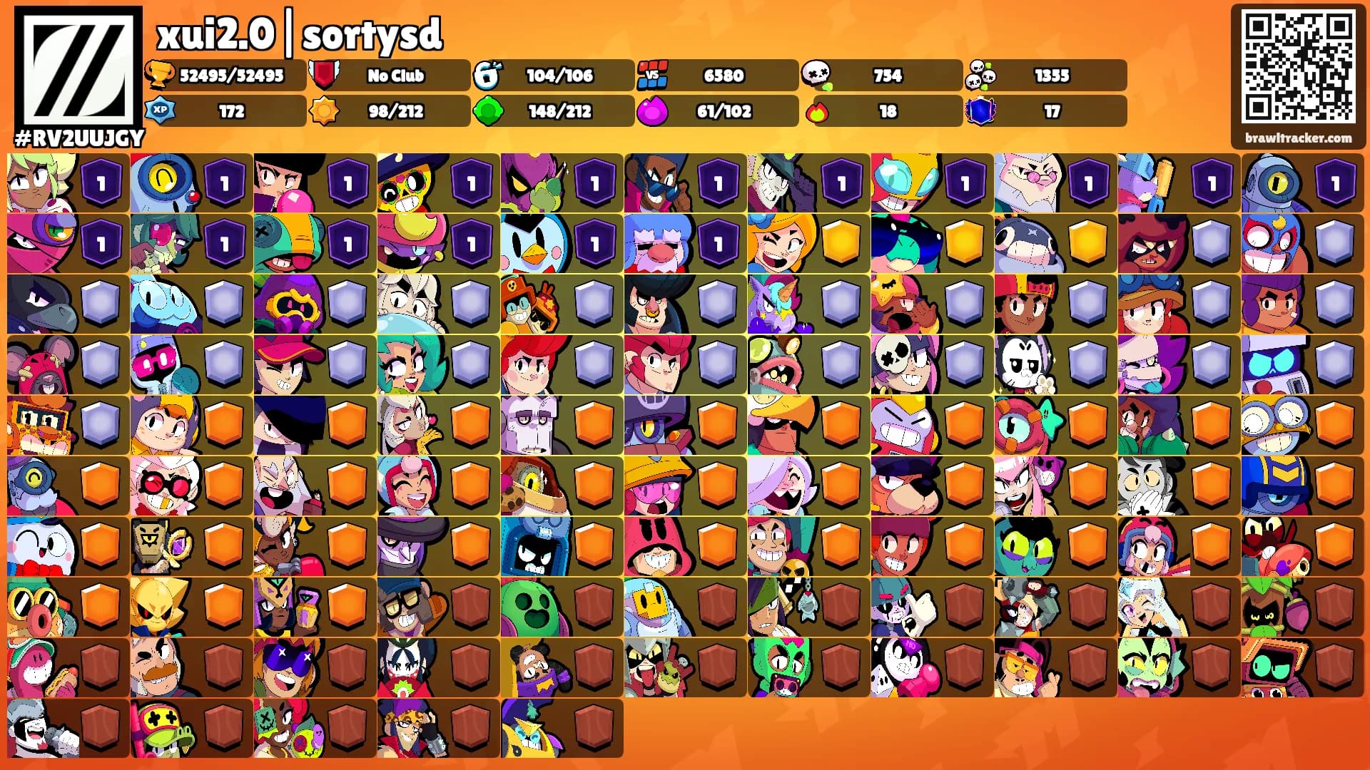 xui2.0|sortysd's Ranks