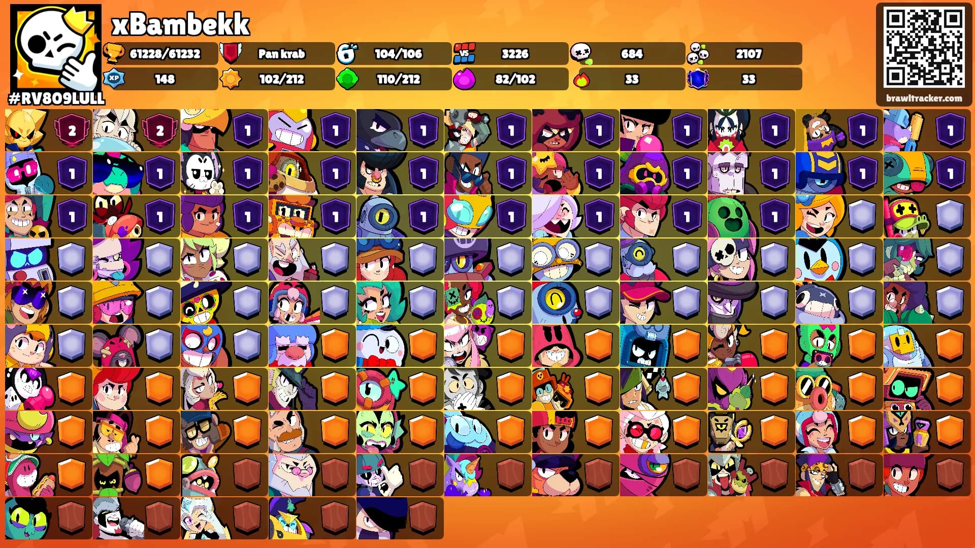 xBambekk's Ranks