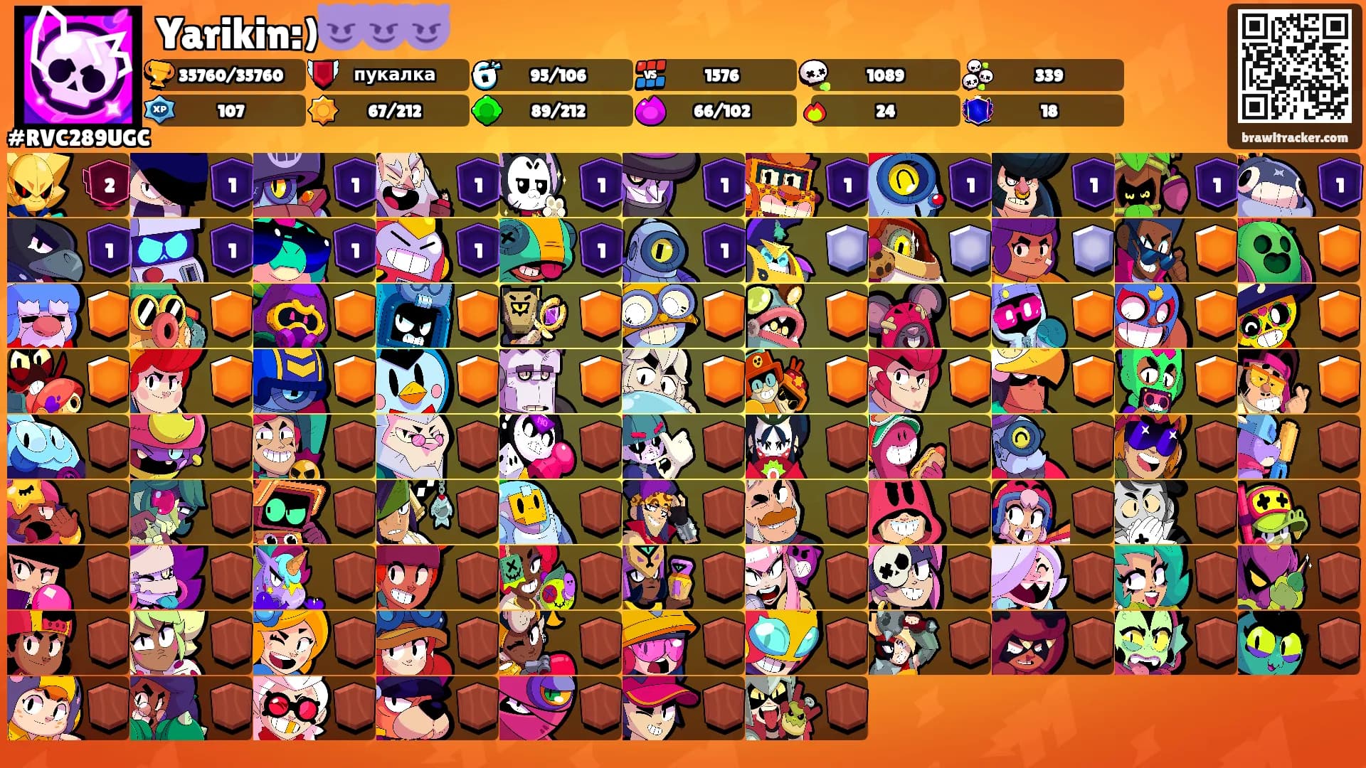 Yarikin:)😈😈😈's Ranks