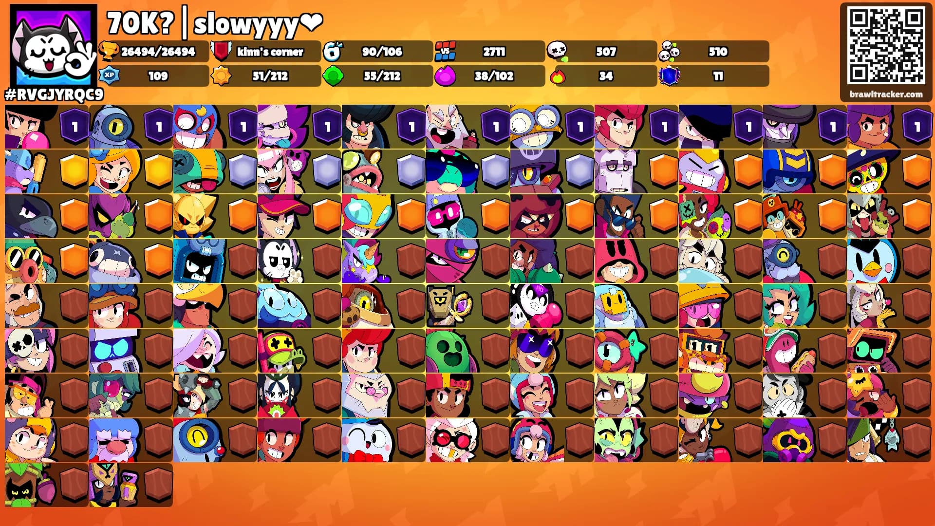 70K?|slowyyy❤'s Ranks