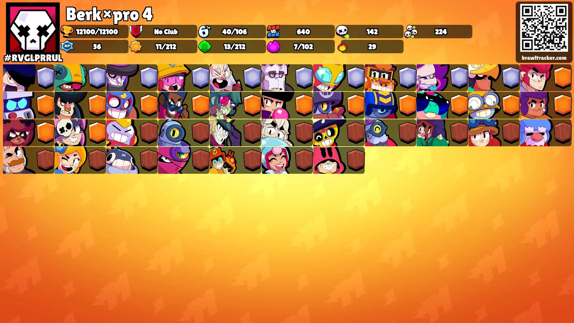 Berk×pro 4's Ranks