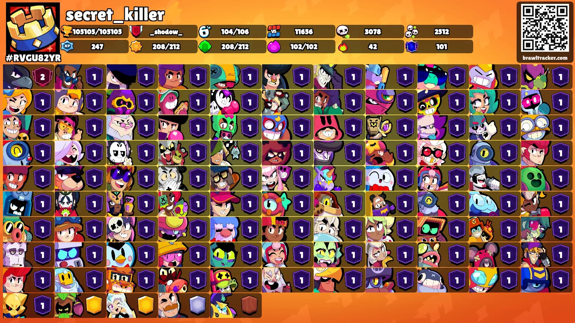 secret_killer⚡️'s Ranks