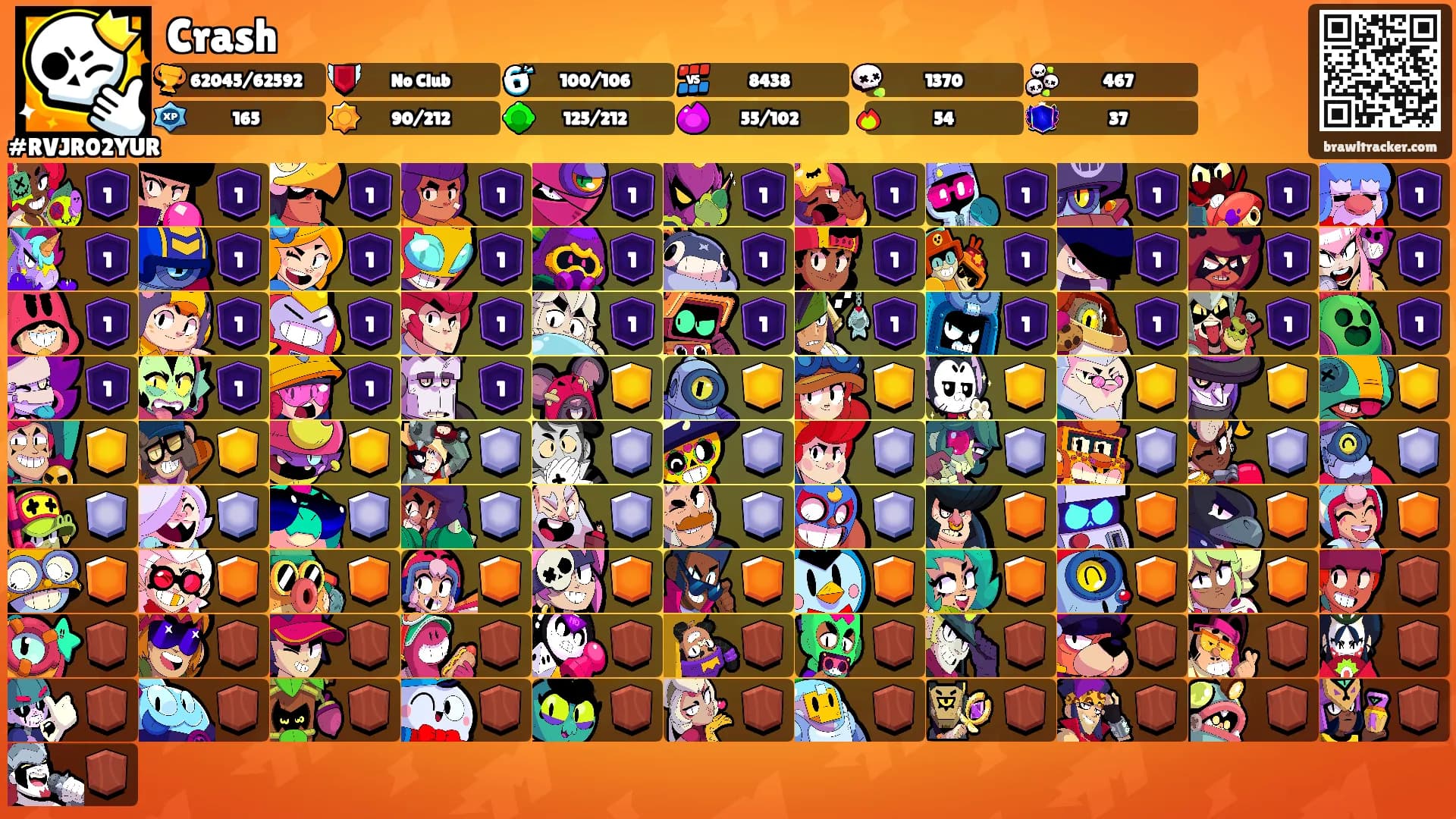 Crash's Ranks