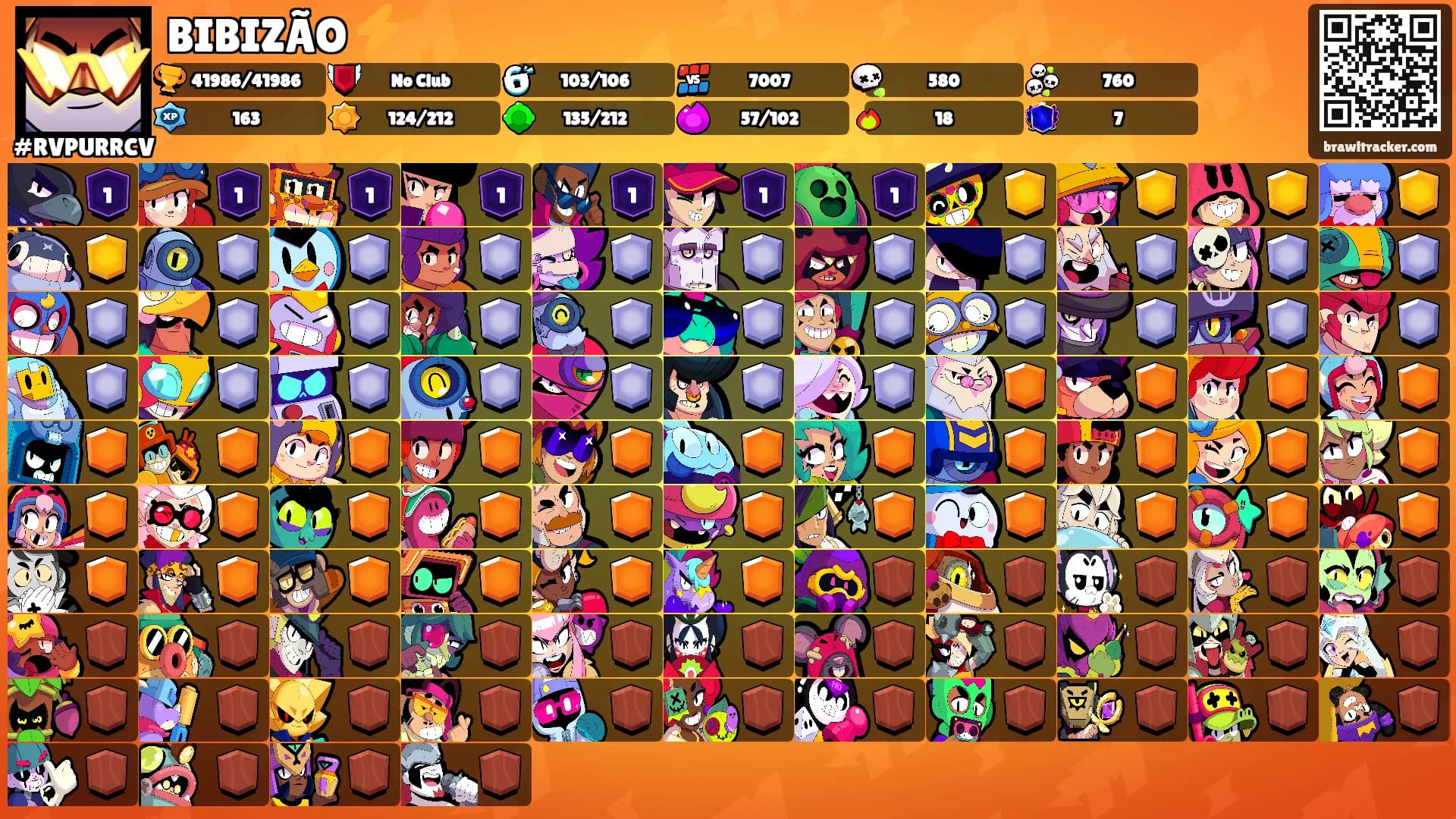 BIBIZÃO ⚡️'s Ranks