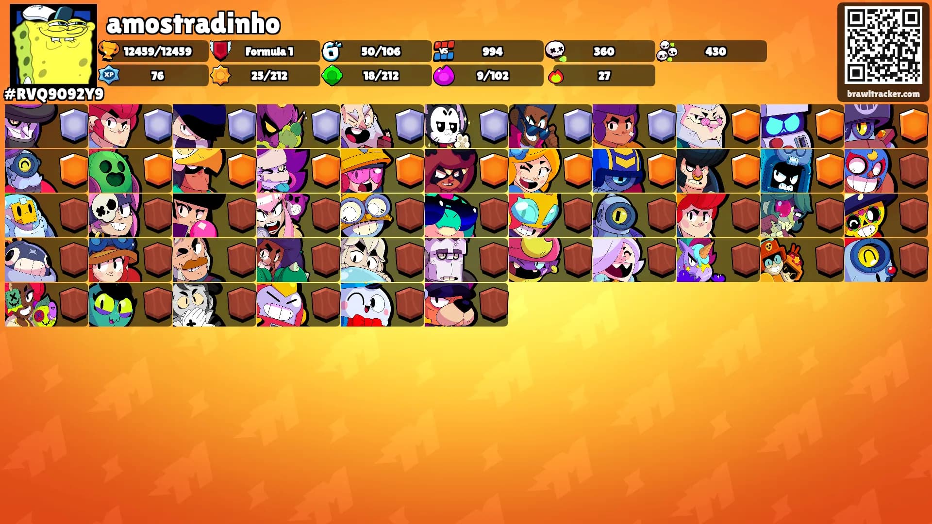 amostradinho's Ranks