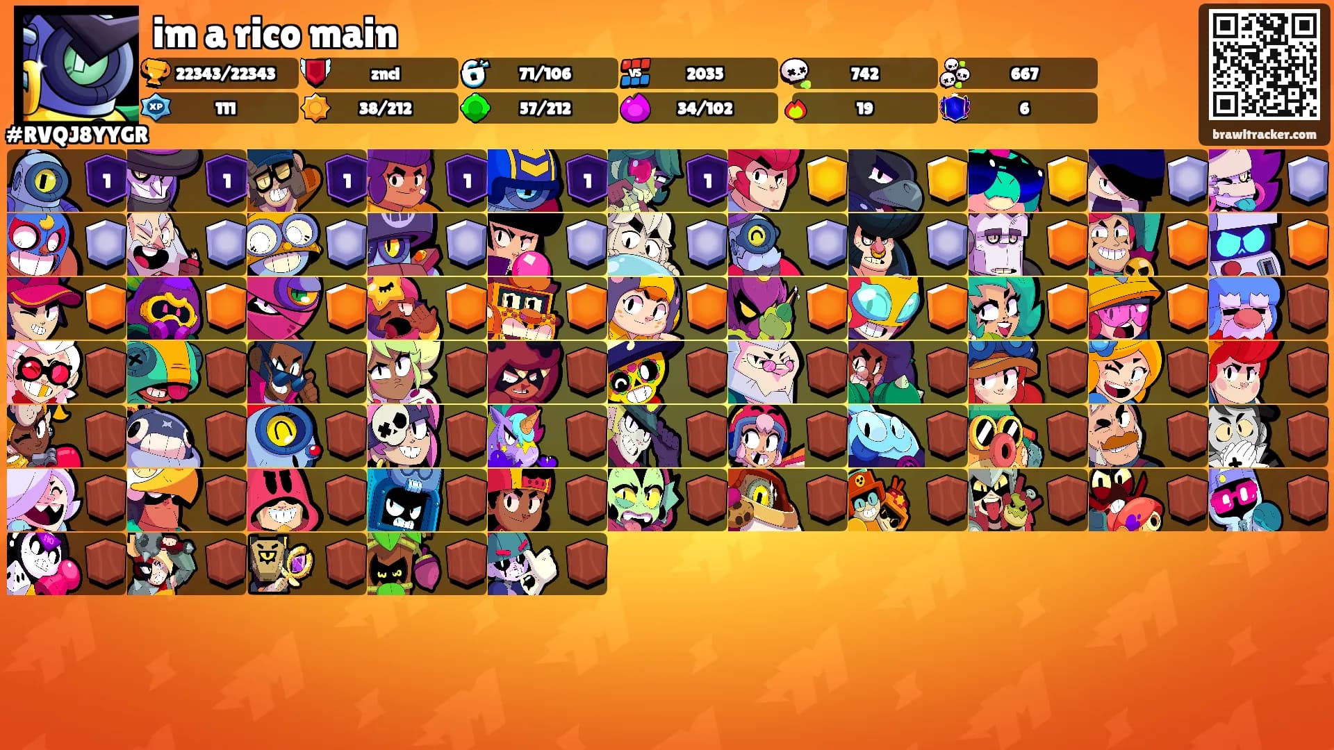 im a rico main's Ranks