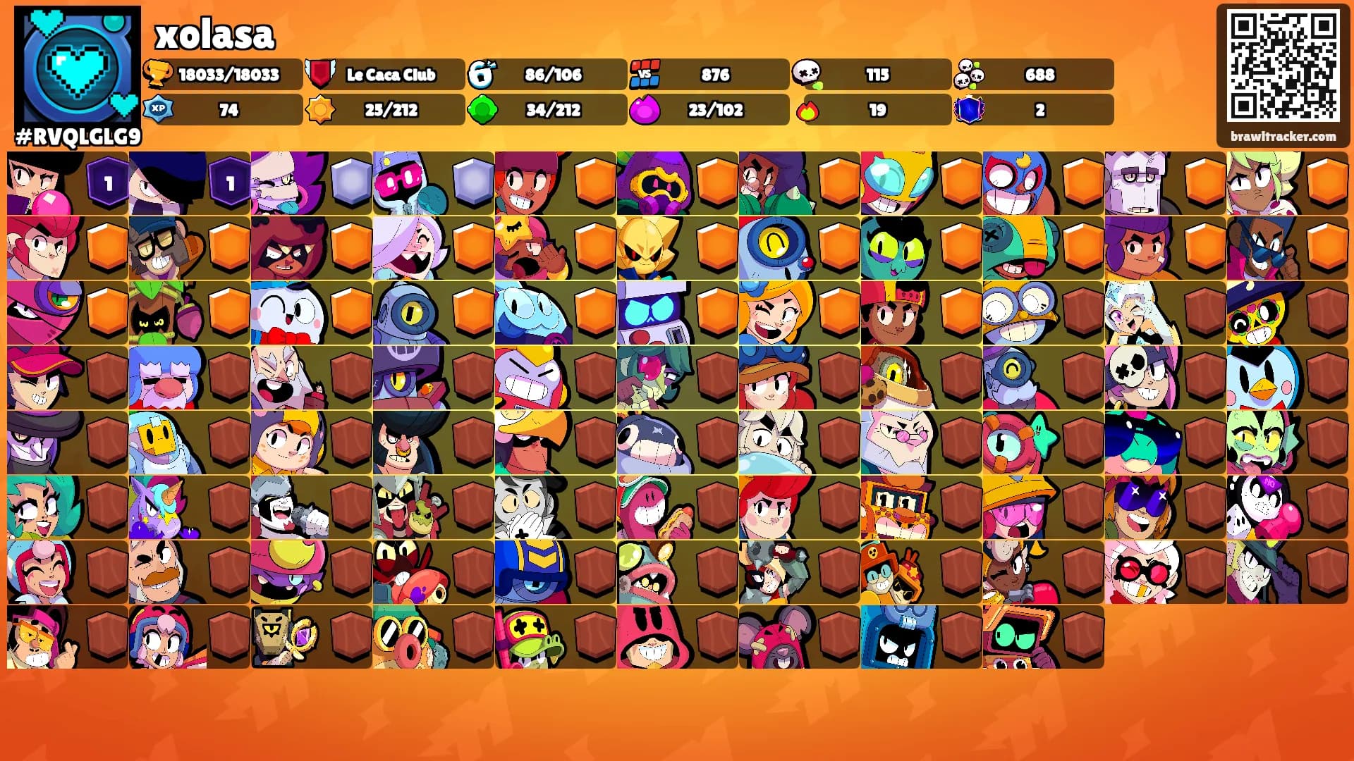 xolasa's Ranks