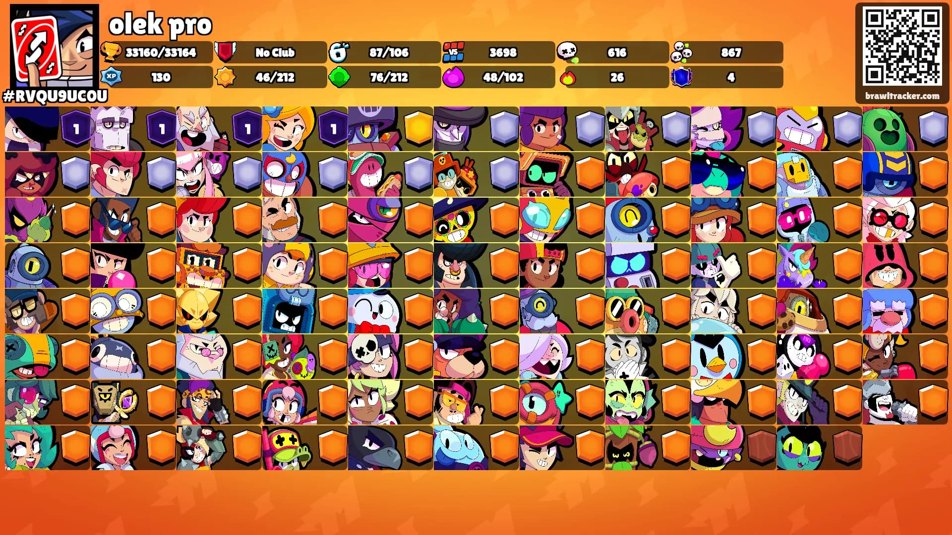 olek pro's Ranks