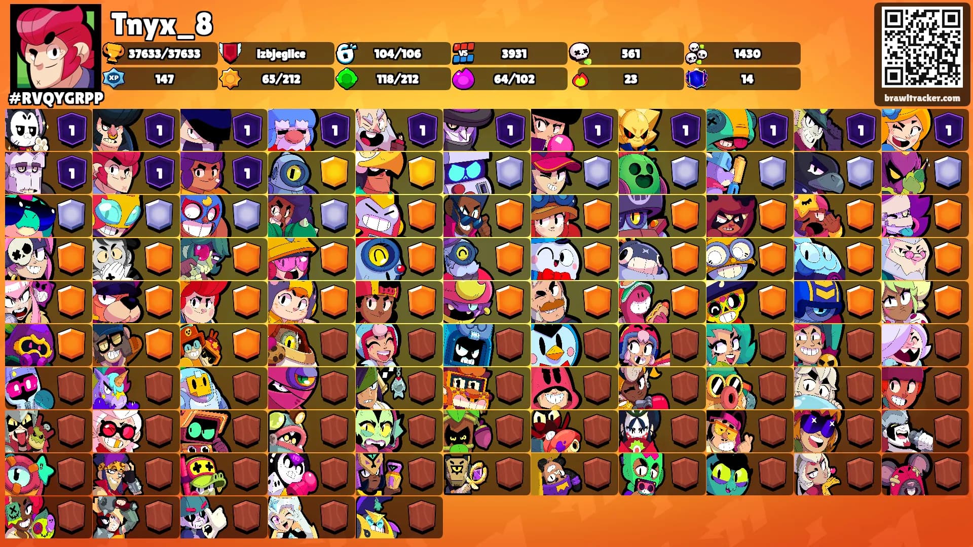 Tnyx_8's Ranks