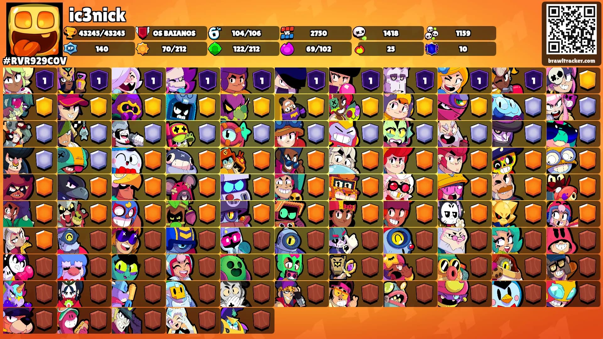 ic3nick's Ranks