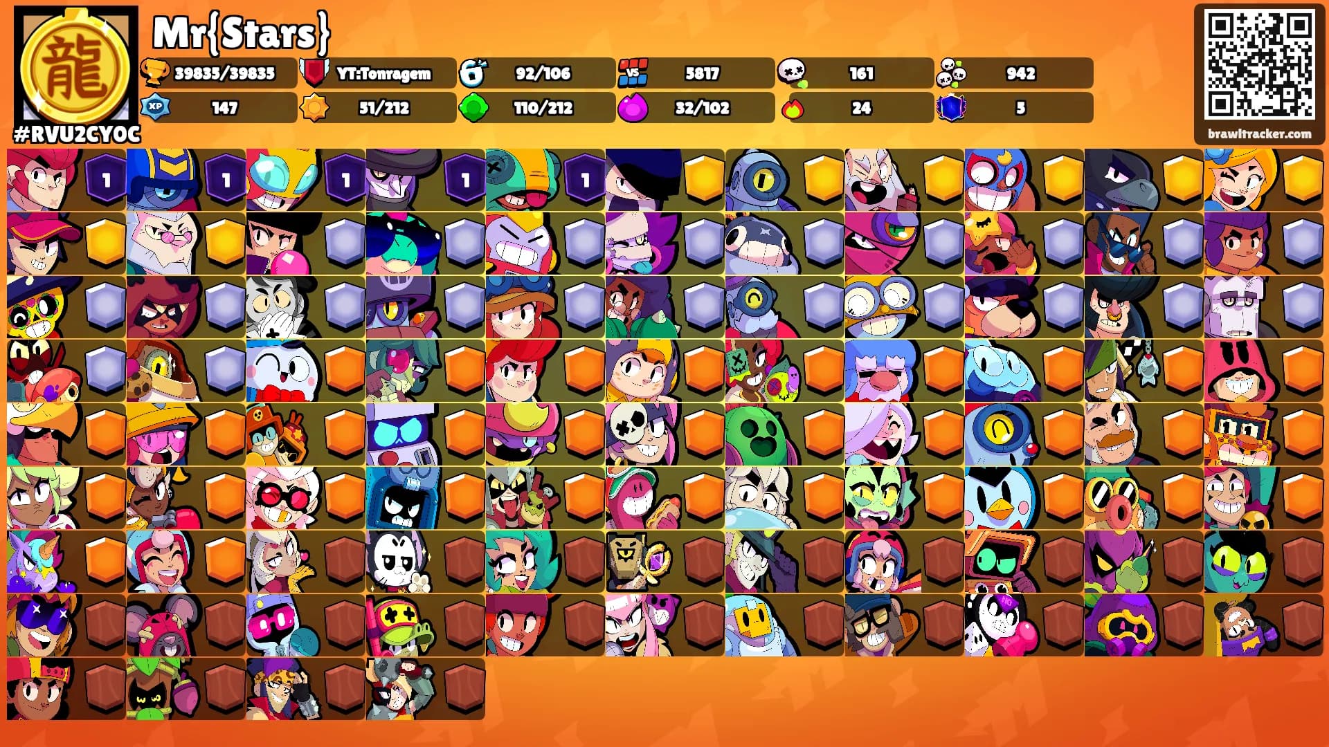 Mr{Stars}'s Ranks