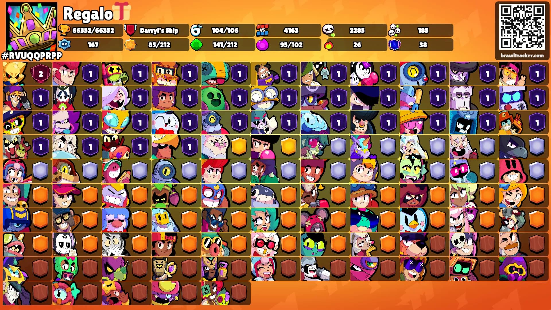 Regalo🎁's Ranks