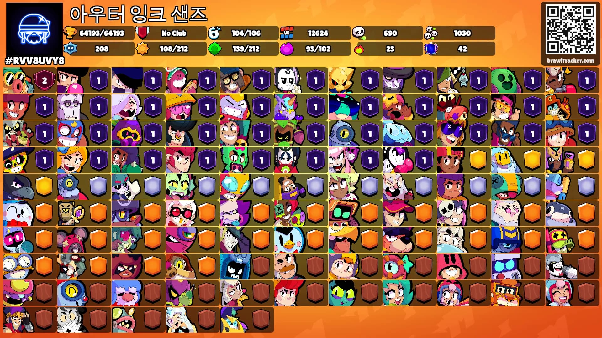 아우터 잉크 샌즈's Ranks