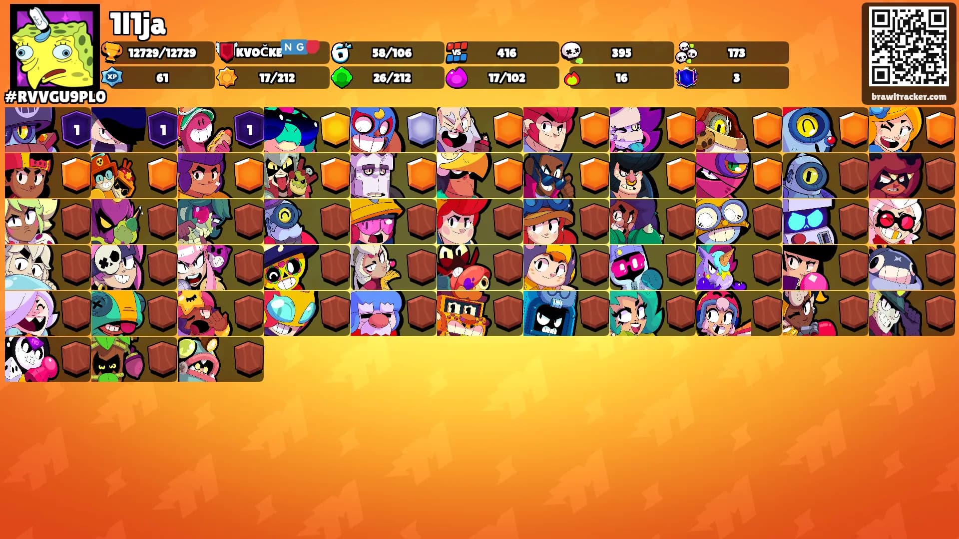 1l1ja's Ranks
