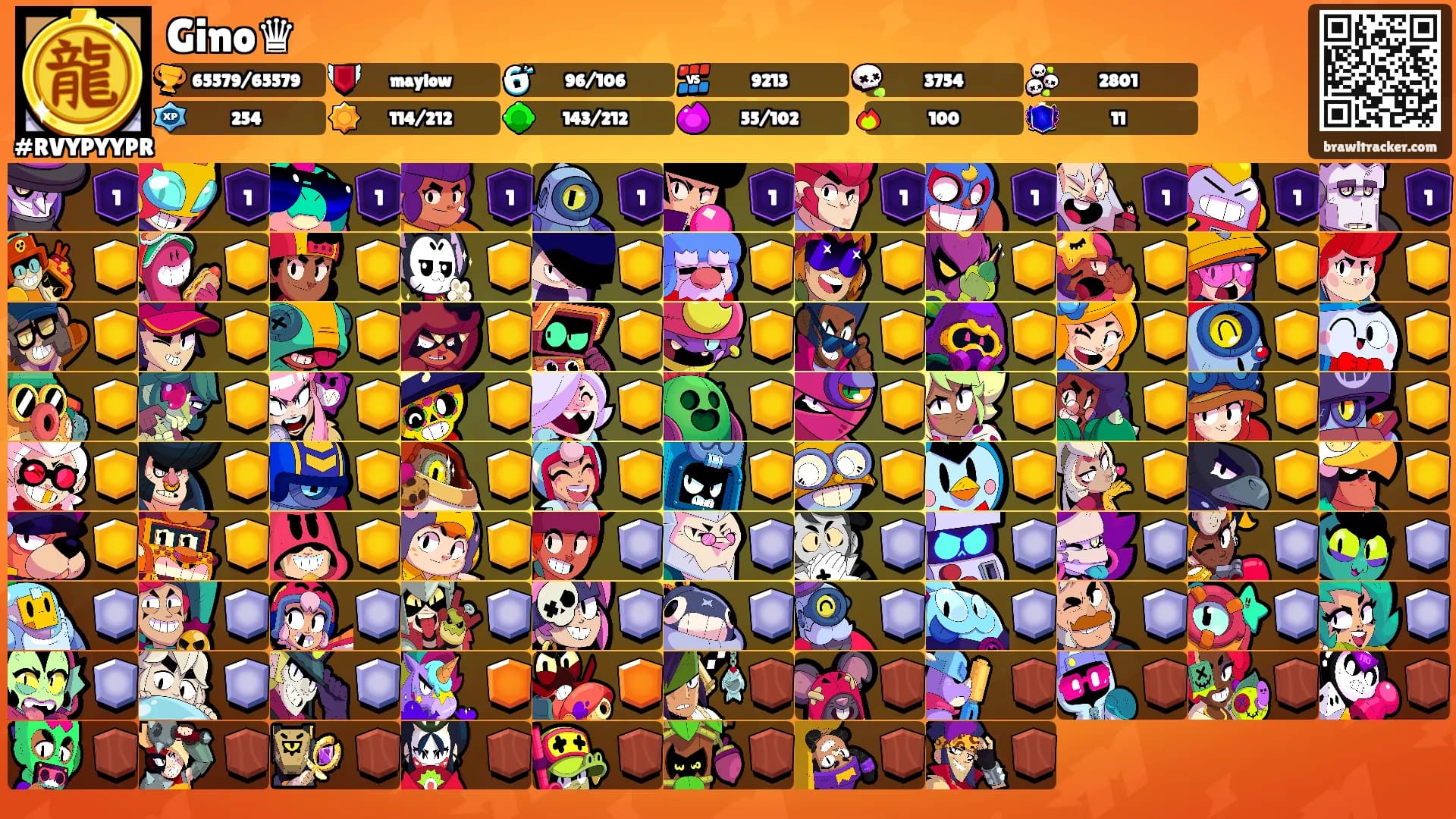 Gino♛'s Ranks