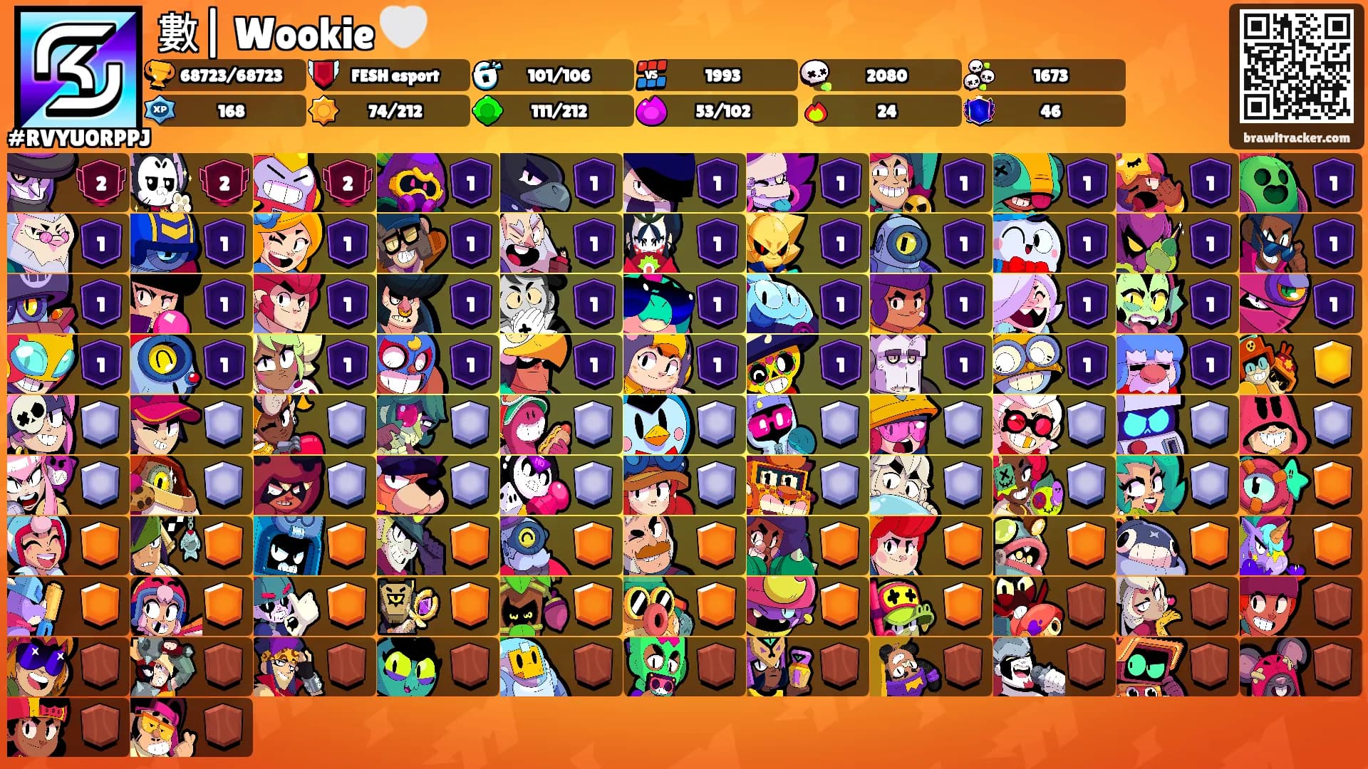 數| Wookie 🤍's Ranks