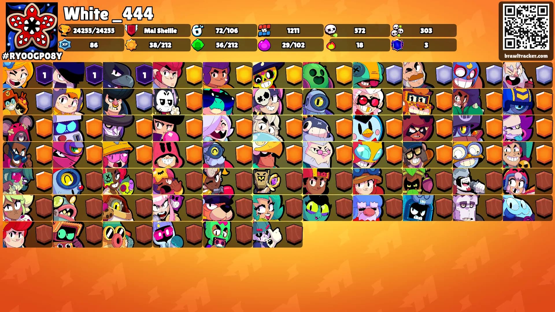 White _444's Ranks