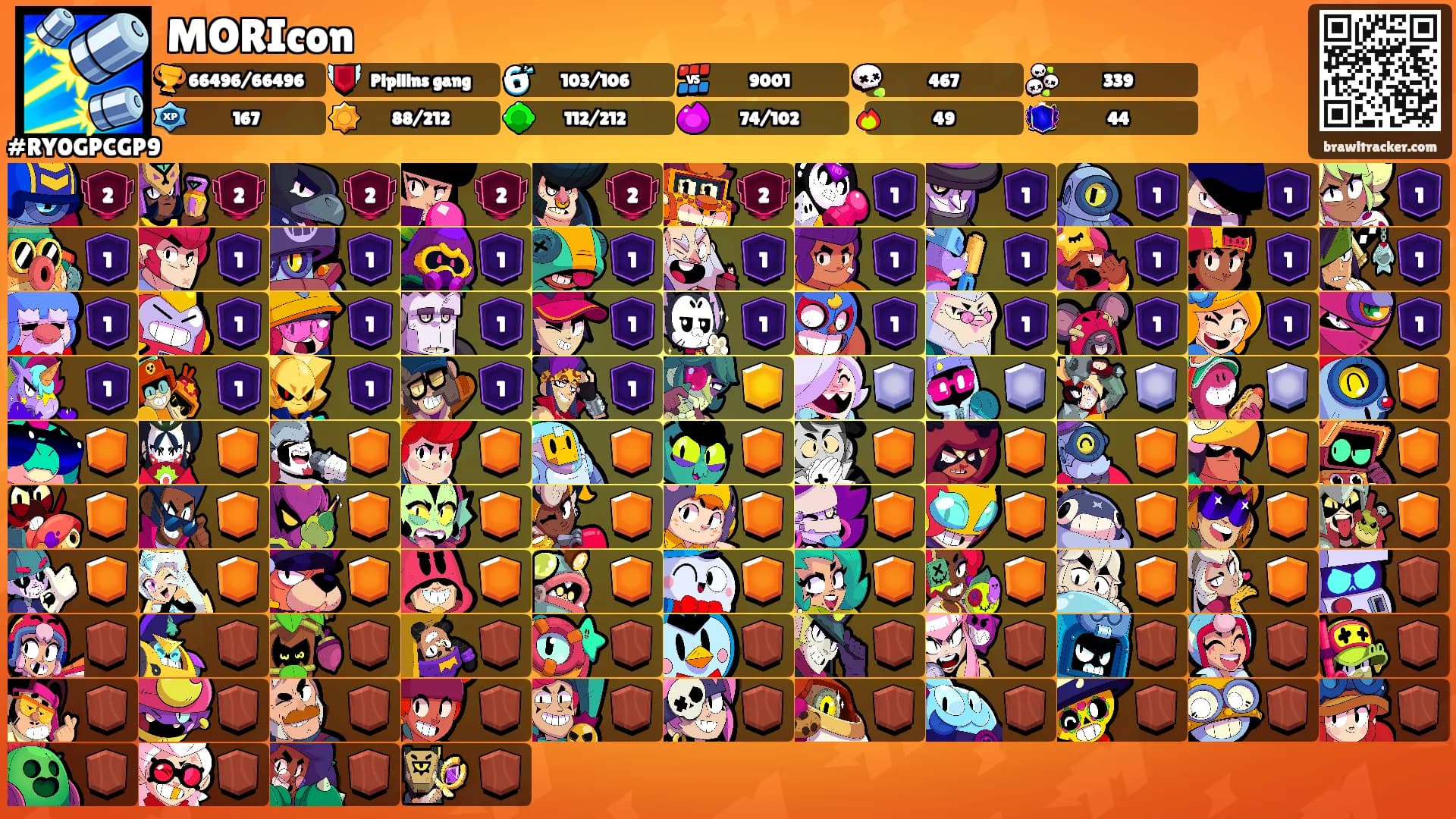 MORIcon's Ranks