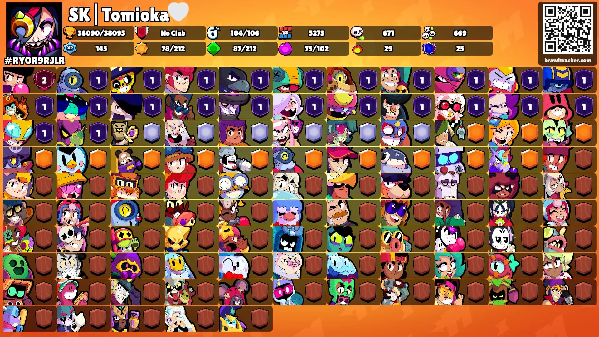SK|Tomioka🤍's Ranks