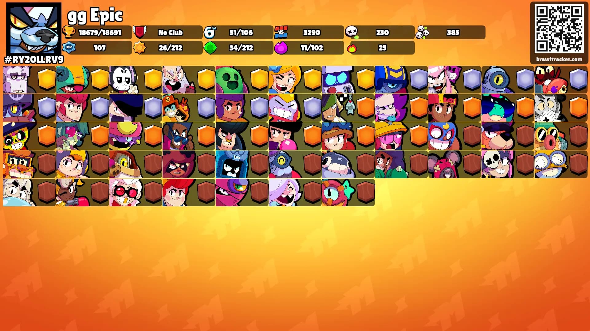 gg Epic's Ranks