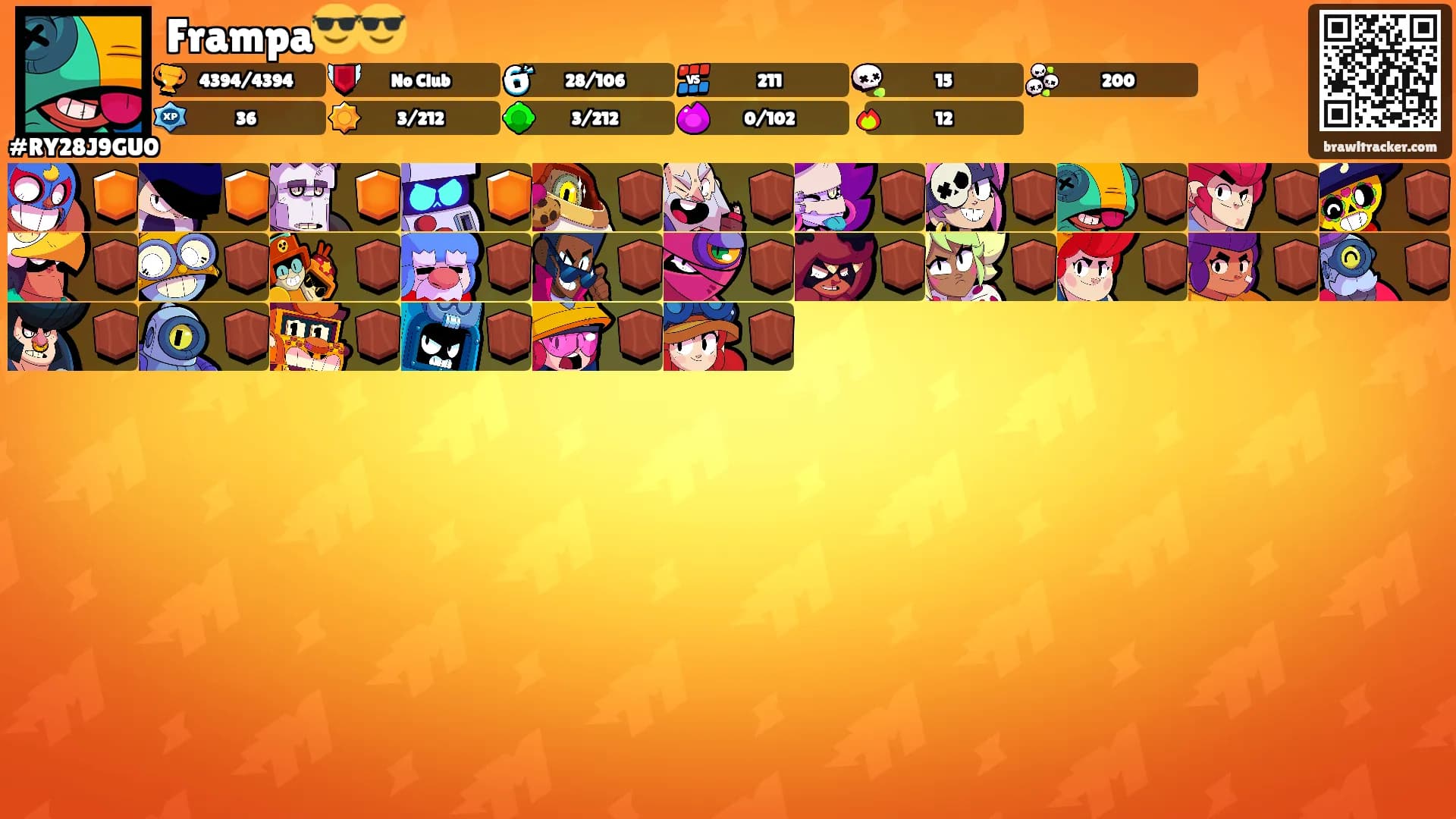 Frampa😎😎's Ranks