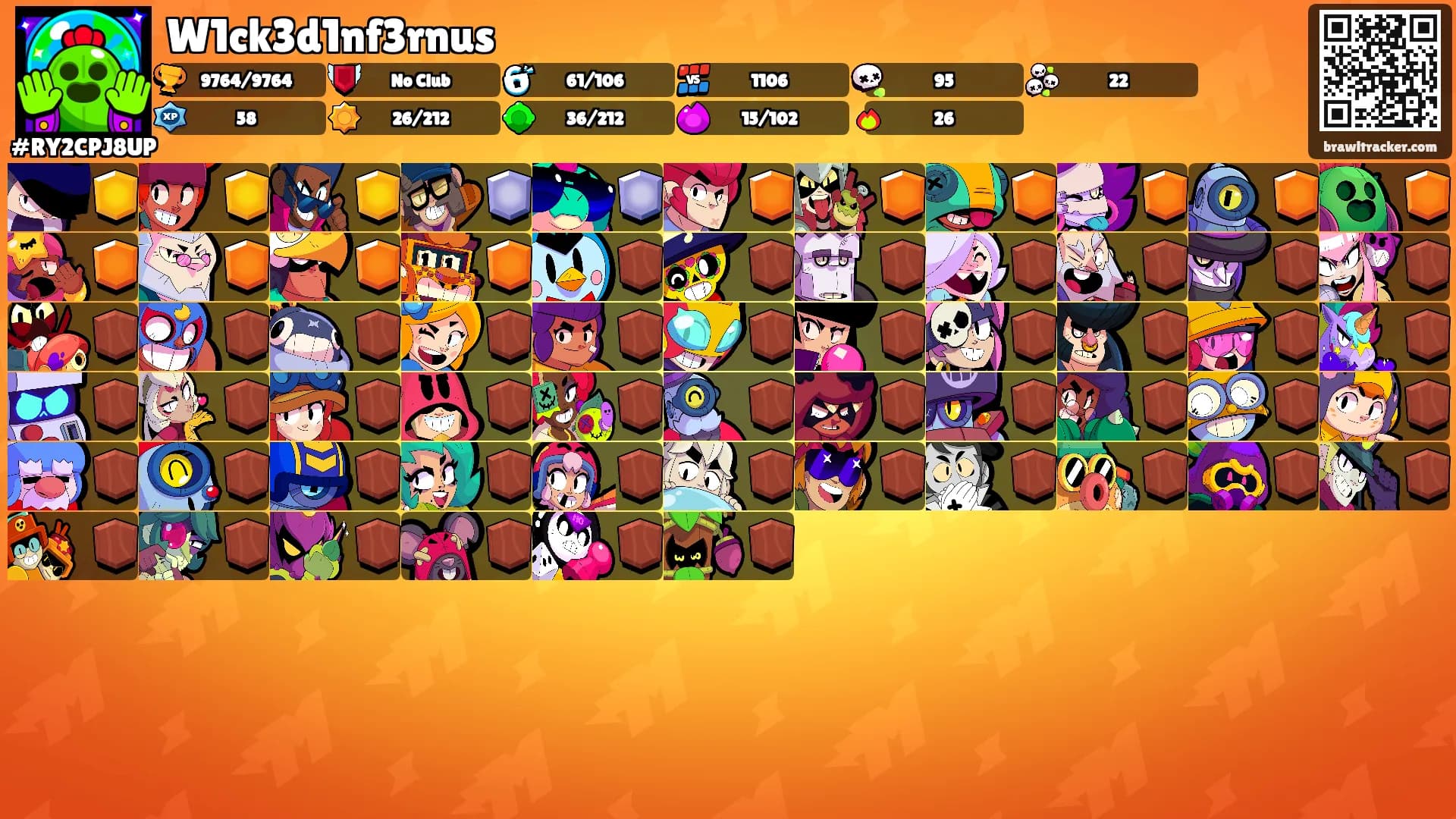 W1ck3d1nf3rnus's Ranks