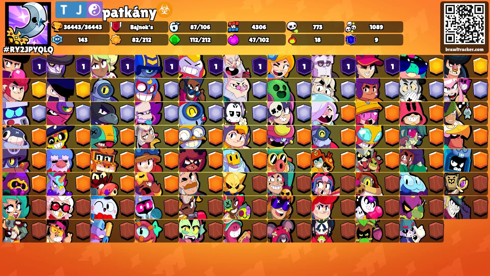 🇹🇯☯️patkány☣️'s Ranks