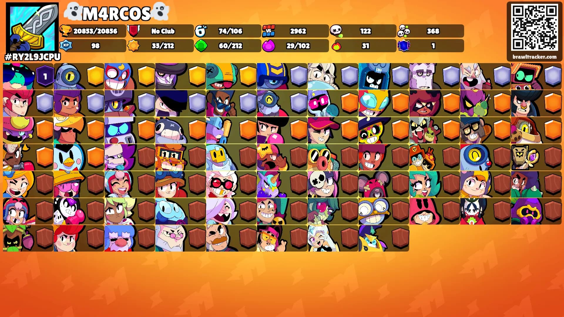 👻M4RCOS👻's Ranks