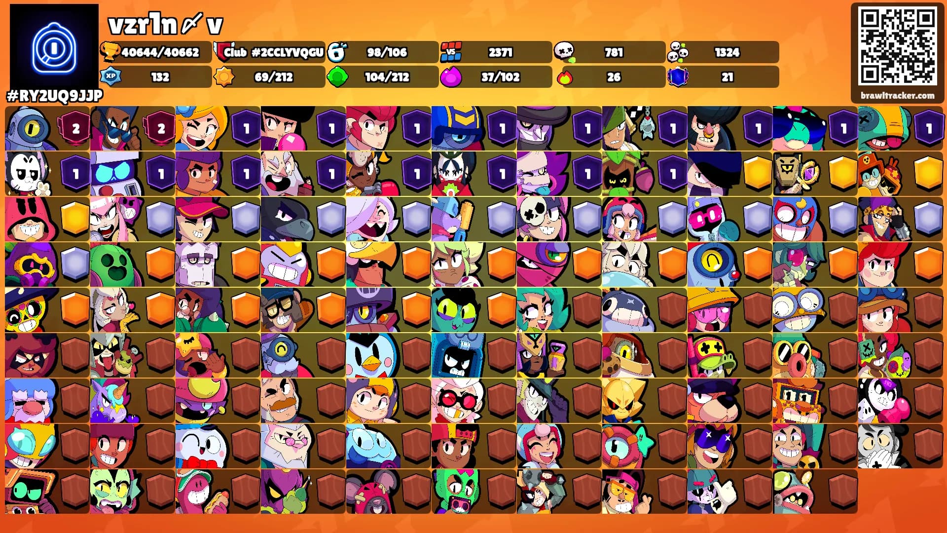 vzr1n〆v's Ranks